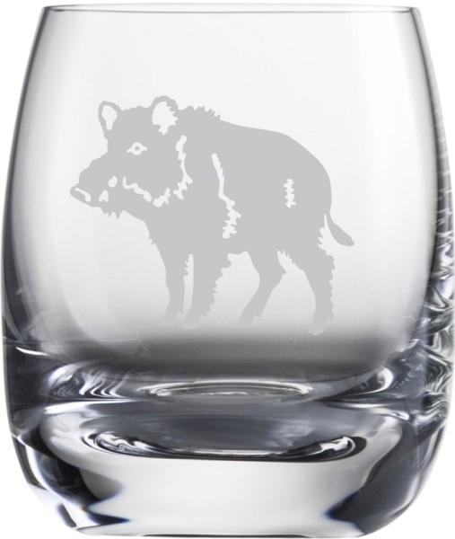 Eisch Jagd Schnapsglas Wildschwein 0,07 l