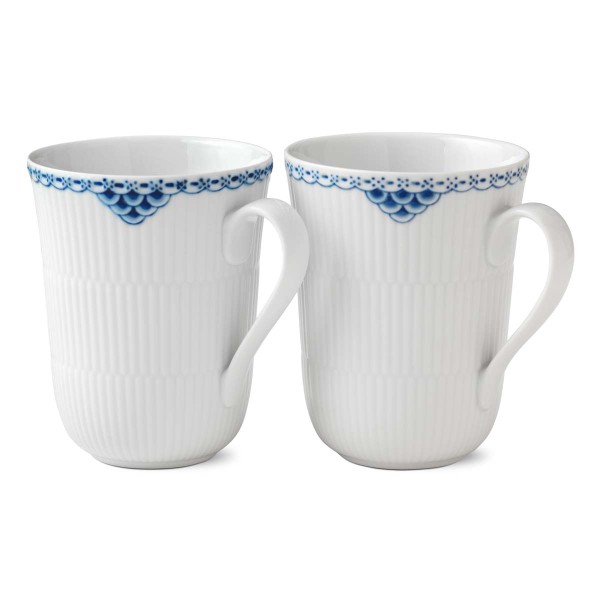 Royal Copenhagen Princess 1017243 Becher mit Henkel 0,36l - Set 2tlg.
