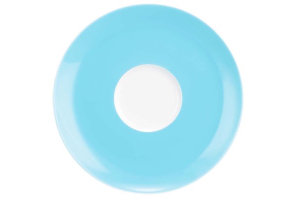 Seltmann Liberty Pure Colors Lagoon Blue Kombi-Untertasse groß 16,5 cm