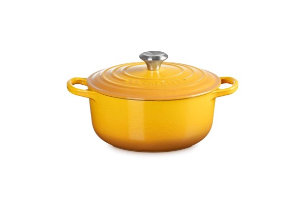 Le Creuset Gusseisen - Signature 21177206724430 Bräter rund 20cm 2,4L - Nectar