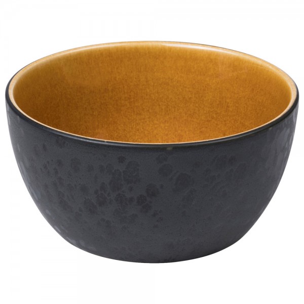 Bitz 821366 Bowl 14 cm black/amber BITZ