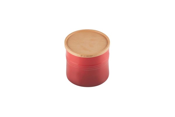 Le Creuset Poterie 91044403060099 Vorratsdose Mittel - Kirschrot