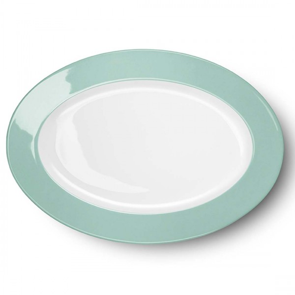 Dibbern Solid Color 2022300034 Mint Platte oval 36 cm