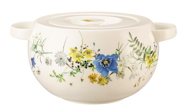 Rosenthal Brillance Fleurs des Alpes Schüssel mit Deckel 3 l