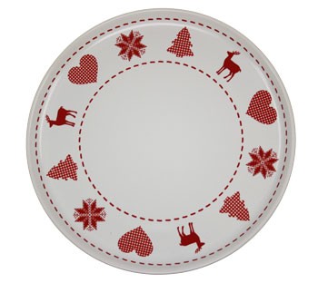 Friesland Happymix Winterzauber Frühstücksteller weiß 19 cm