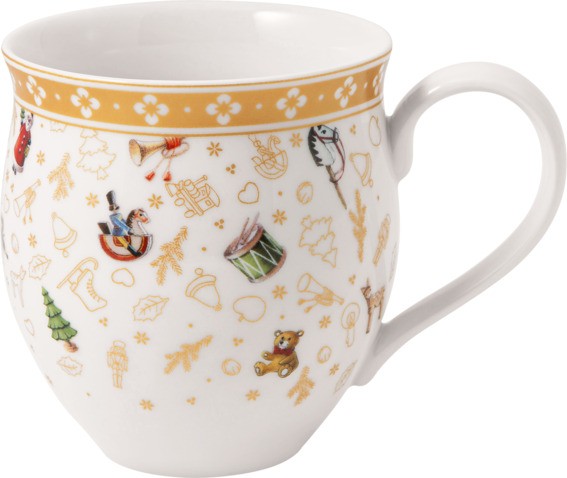 Villeroy &amp; Boch Toy`s Delight 1485858445 Becher m. H. Set 2tlg. Jubiläumsedition 0,44 l