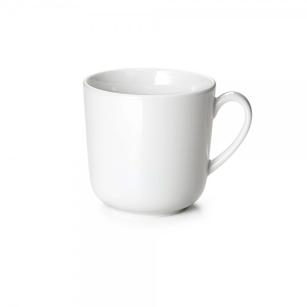 Dibbern Solid Color 2014500000 Weiß Becher mit Henkel 0,45 l