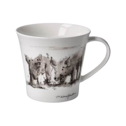 Goebel Peter Schnellhardt 26500311 Kaffee-/Tee-Tasse - Schwein gehabt!