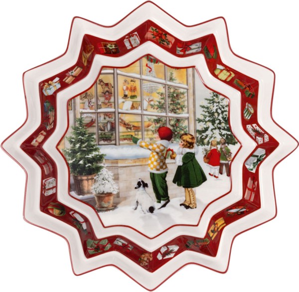 Villeroy &amp; Boch Toy&#039;s Fantasy 14-8332-3661 Schale groß, Spielzeugladen 25 x 25 cm, 430 ml