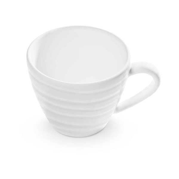 Gmundner Weißgeflammt 0107TKGO09 Kaffeetasse Gourmet (0,2L)