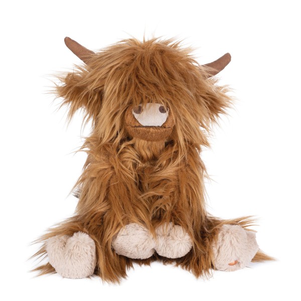 Wrendale Plüschkollektion PLUSH009 Highland Rind &quot;Gordon&quot; - groß - 26 x 27 x 20 cm