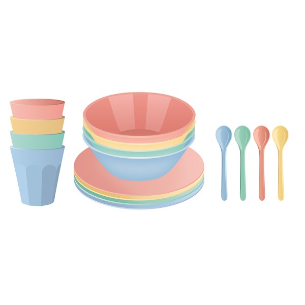 Koziol Nora 4058272 Set 16-tlg. Macarons