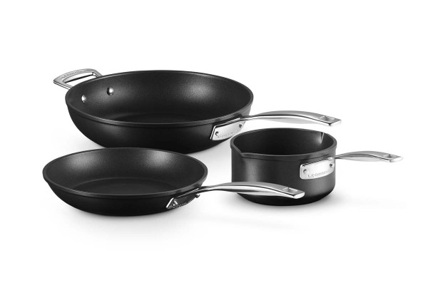 Le Creuset Aluminium-Antihaft 51804000010002 3-teiliges Kochset