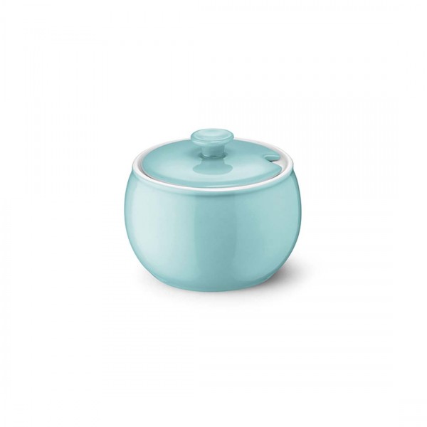 Dibbern Solid Color 2016000026 Eisblau Zuckerdose 0,30 l