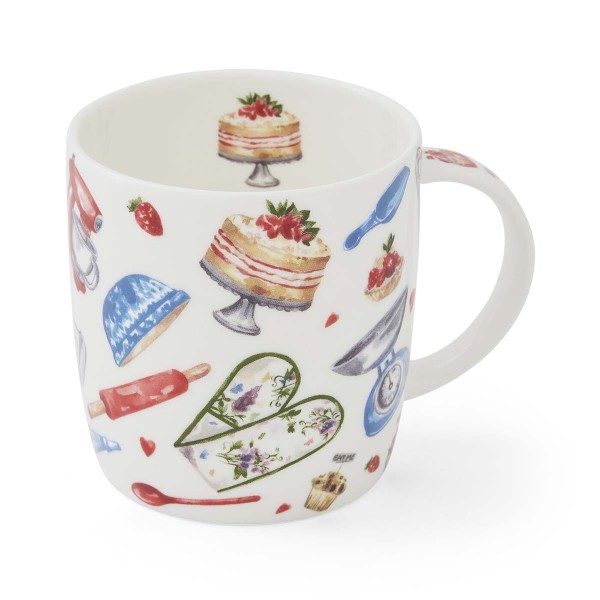Portmeirion Mug Meirion MEBL79473 Becher mit Henkel 0,32l - Baked with Love