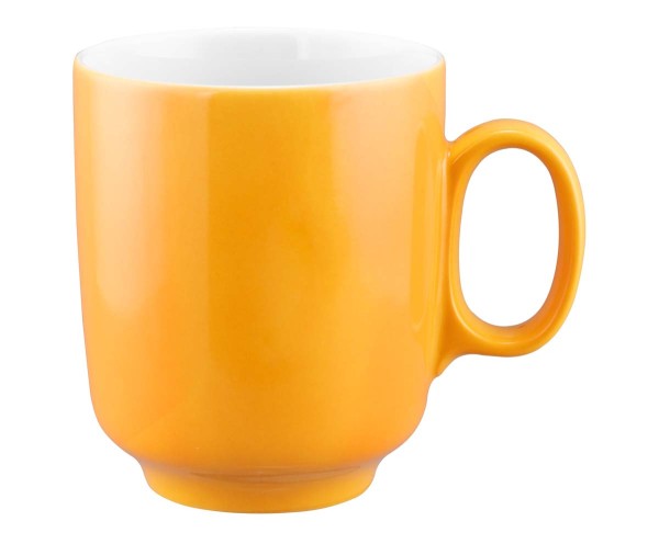 Seltmann Sento Home Pure Colors Mango Orange Becher mit Henkel 0,40 l