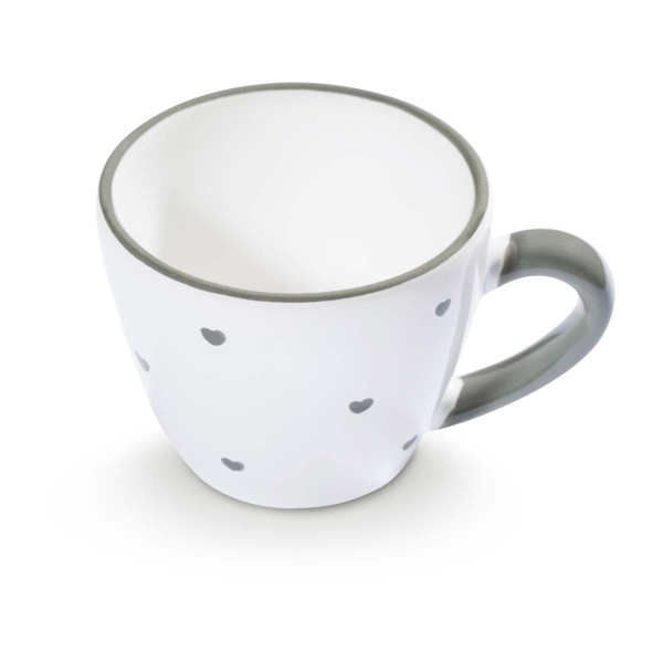 Gmundner Herzerl Grau 0013TEGO06 Espressotasse 0,06L