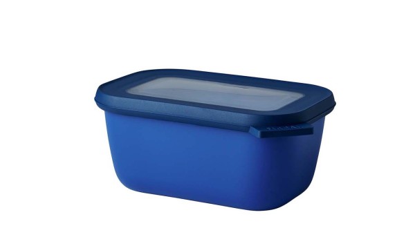 Mepal Aufbewahren Cirqula Vivid Blue 106253010100 Multischüssel rechteckig 750 ml