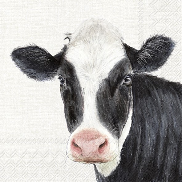 Ihr FARM COW cream L1048160 Lunch-Servietten