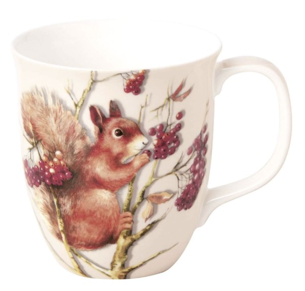 Ihr TAMMY cream BOC1011760 Bone China Becher, 9 x 10 cm, 375 ml