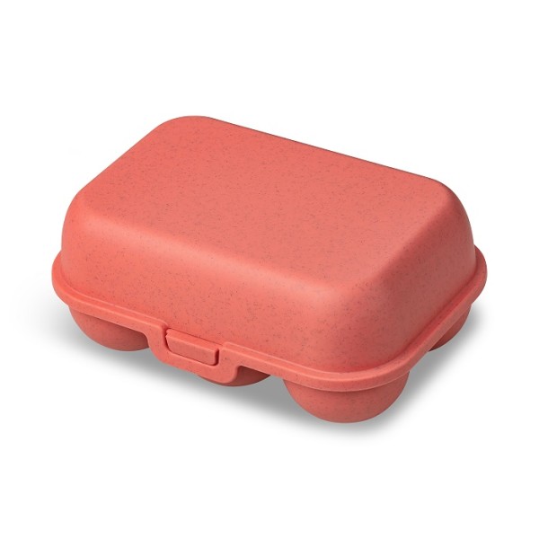 Koziol EGGS TO GO MINI 6er Eierbox nature coral 7186704