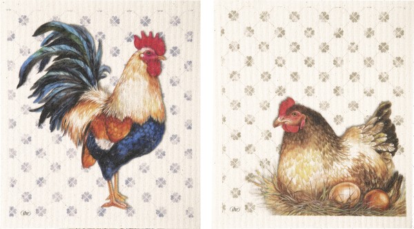 Ihr ALBERT ROOSTER SPT1031100 Spültuch 2er Set