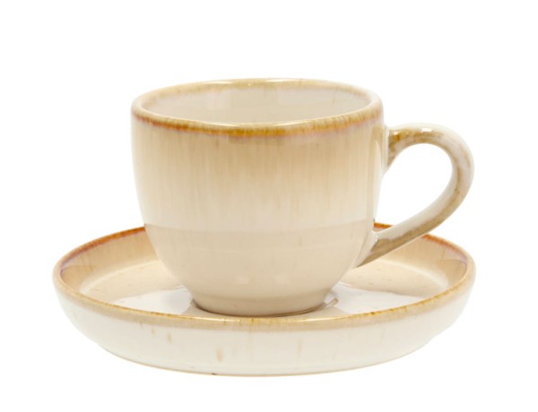 Bitz Espressotasse mit Untertasse 7 clCreme 29167 Creme