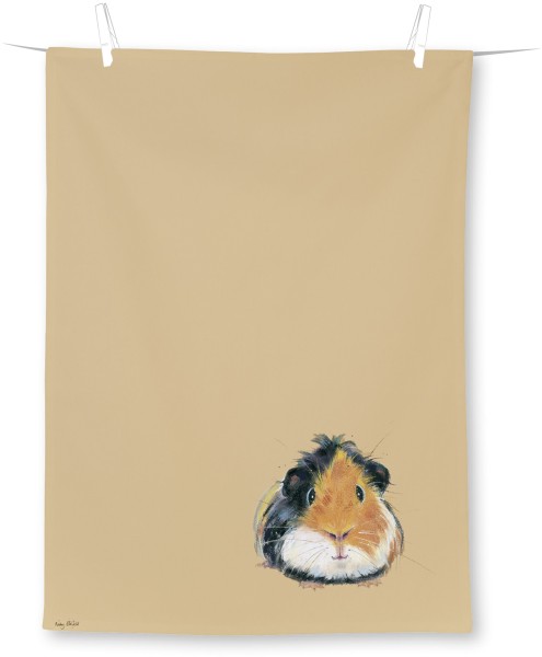 IHR Guinea Pig Pedro Light Brown T1111439 Geschirrtuch 70 x 50 cm