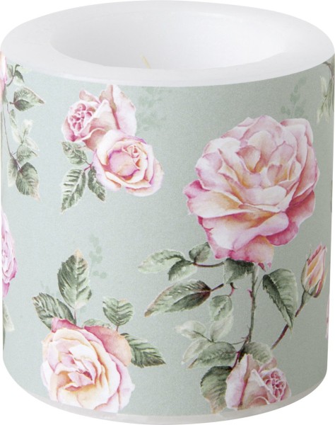 IHR Beth Blue Grey CKK1099645 Windlicht 7,5 x 7,5 cm