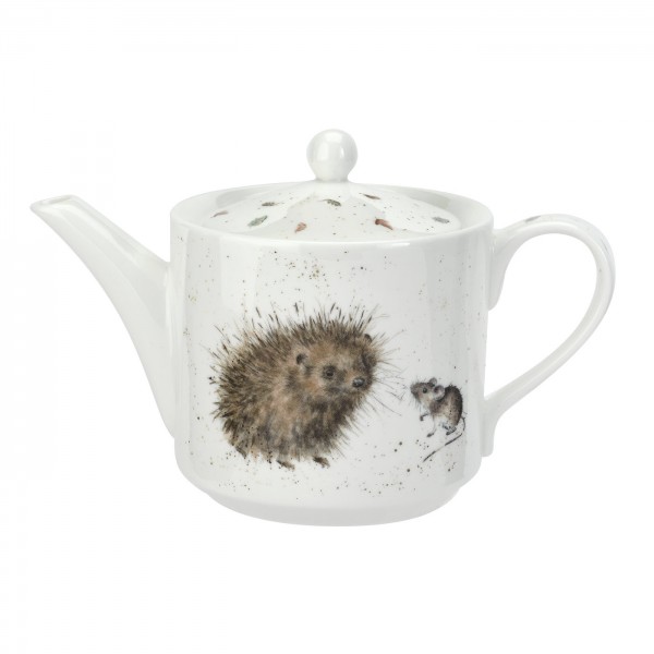 Royal Worcester Wrendale Designs Teekanne, Igel und Maus (WN4090-XW) 0,6l