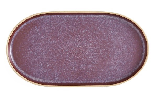 Portmeirion Minerals MNAM79444-XW ovale Platte Amethyst 35 x 19 cm