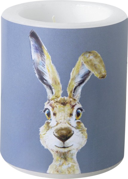 IHR Rabbit Buster Blue CKM1078840 Windlicht 9 x 10,5 cm