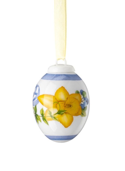 Hutschenreuther Frühlingswiese Porzellan-Mini-Ei Narzisse orange