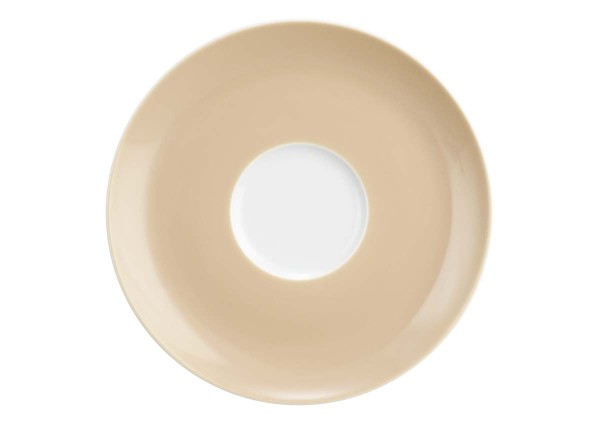 Seltmann Liberty Pure Colors Dusty Beige Kombi-Untertasse groß 16,5 cm