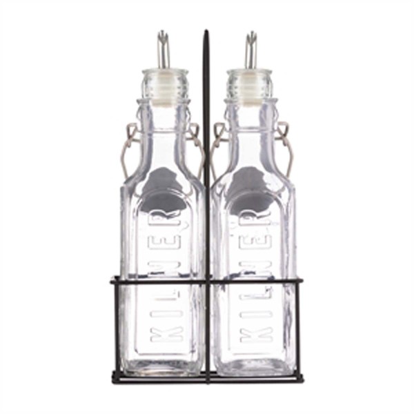 Kilner 0025.092 Öl- und Essigflaschen Set 0,3 l