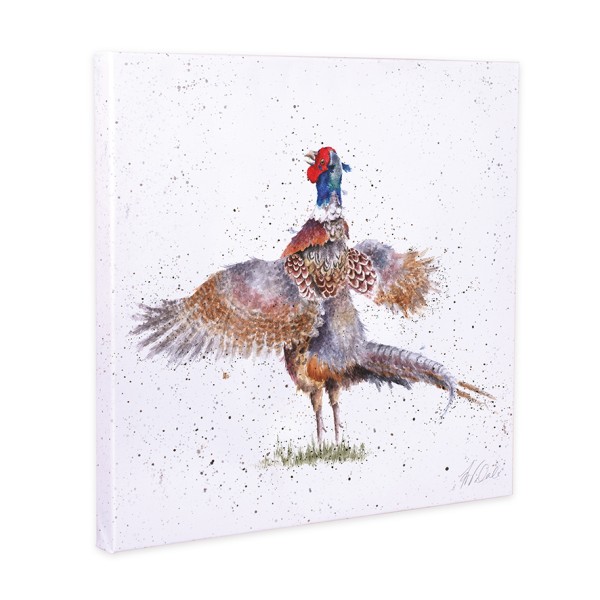 Wrendale Leinwand-Kollektion CANM-OC070 &quot;Magnipheasent&quot; - Fasan - 50cm