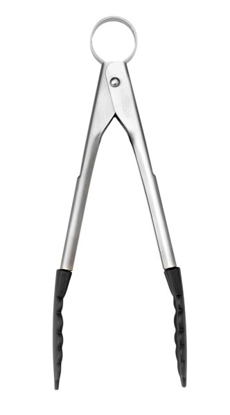 Cuisipro 74708502 Mini-Koch- und Servierzange schwarz, 18 cm
