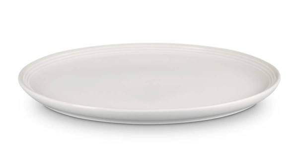 Le Creuset Steinzeug 70234277167080 Speiseteller Coupe 27cm - Meringue