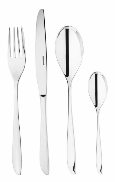 Sambonet Leaf Edelstahl 52163-81 Besteck 24tlg. - Monoblock/Vollheft