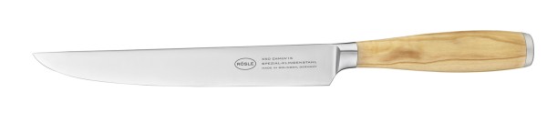 Rösle Artesano 110131 Fleischmesser 19 cm Griff Olive