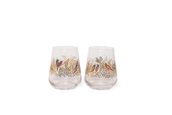 Portmeirion Sara Miller Chelsea SM79413-XD Wasserglas 0,41l - Set 2tlg.
