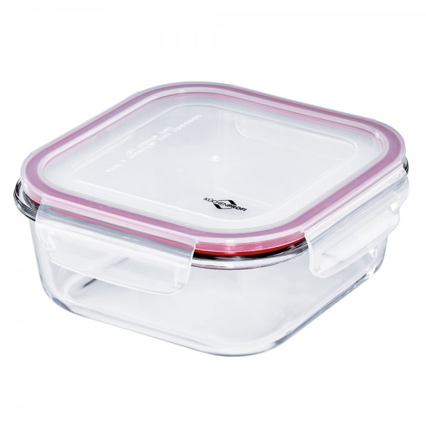 Küchenprofi Küchenaccessoires Lunchbox/Vorratsdose Glas quadr. groß