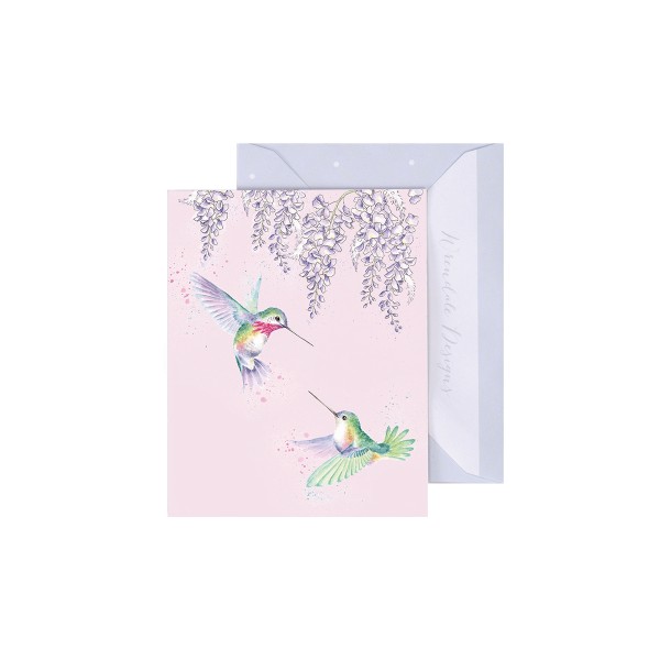 Wrendale Mini-Karten GE132 Wisteria Wishes