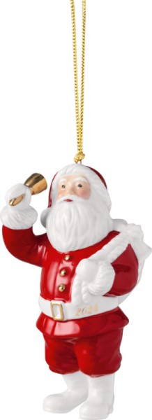 Villeroy &amp; Boch Christmas Classics 14-8675-4344 Ornament Santa, 10 cm