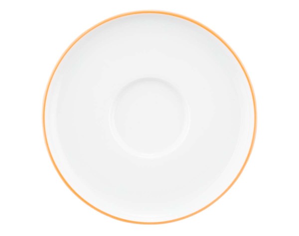 Seltmann Sento Home Pure Lines Mango Orange Kombi-Untertasse 16 cm