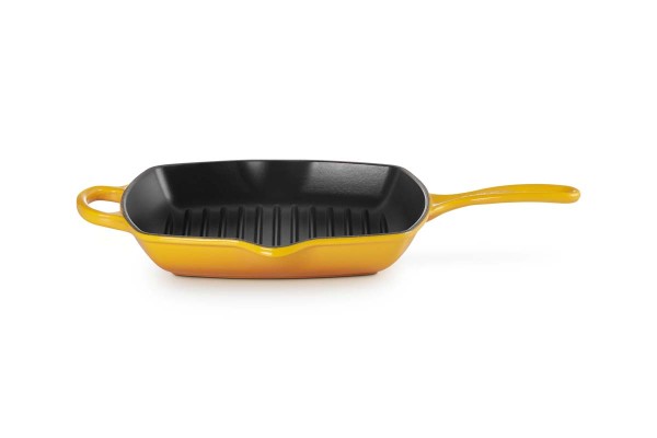 Le Creuset Gusseisen - Signature 20183266720422 Grillpfanne quadratisch 26cm - Nectar