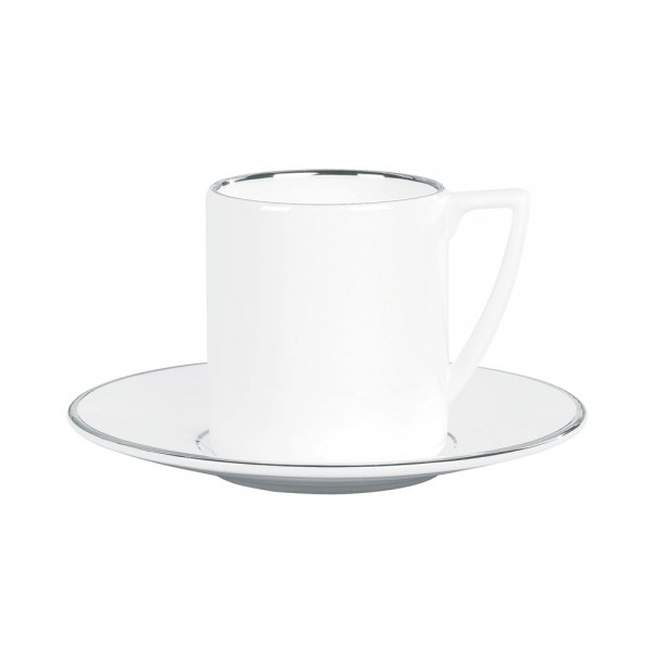 Wedgwood Jasper Conran Platinum Espresso-Obere mit Untertasse 0,07 l