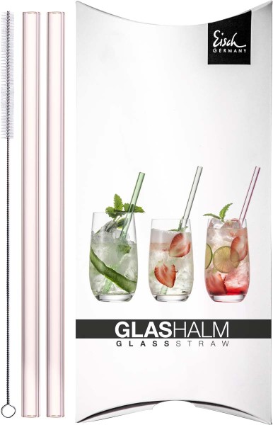 Eisch Gentleman 86599813 Glashalm-Set-3tlg. 998/13 rosé
