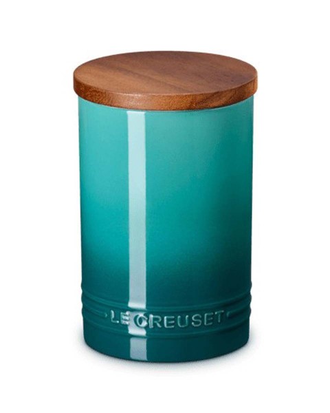 Le Creuset Steinzeug 70819770990099 Vorratsdose 0,77L - Bleu Riviera