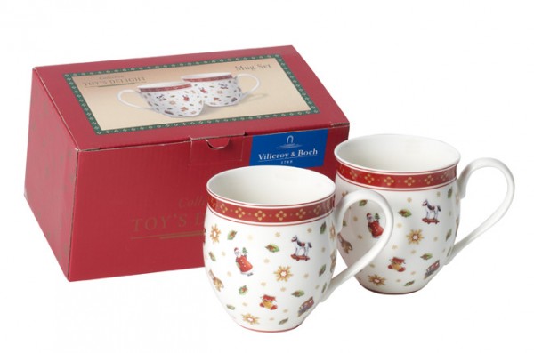 Villeroy &amp; Boch Toy`s Delight 1485858404 Becher mit Henkel Set 2tlg., Toys 0,44 l